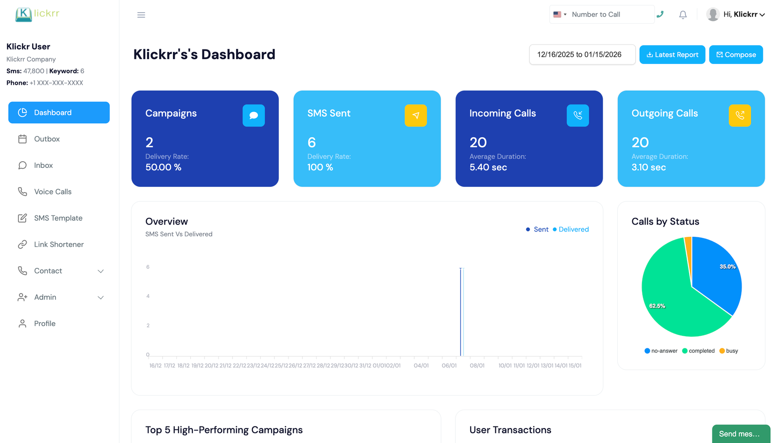 Klickrr Growth Platform